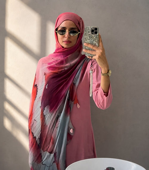 MYRA & NYRA Linen Blend 3 Piece Set-BLUSH PINK