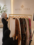 MYRA NYRA Complete collection-5 Linen cotton Workwear Sets with Matching Shawls